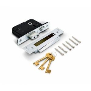 TSS British Standard 5 Lever Mortice Sashlock with 3 keys